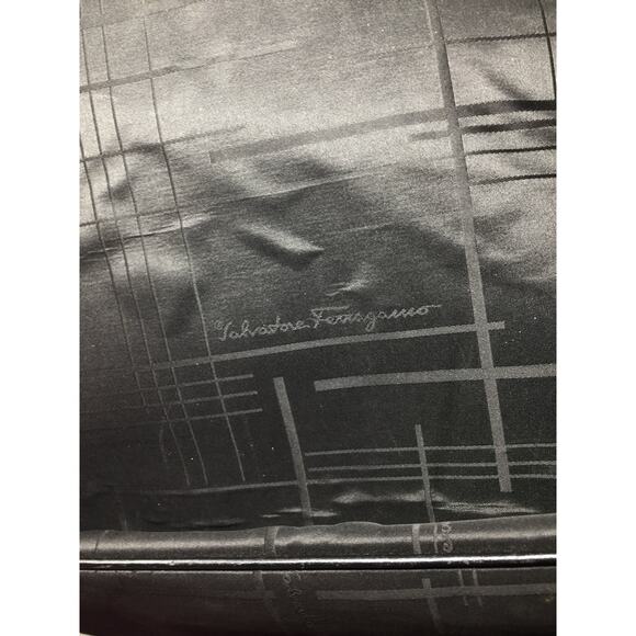 Salvatore Ferragamo Black Nylon Shoulder Bag - Picture 9 of 15